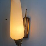 Paire d'appliques murales anciennes tulipes