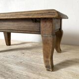 Low old stool 4 legs