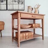 Workshop craft table - old stripped console