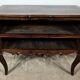 Commode Sauteuse en Amarante et Acajou, époque Louis XV – XVIIIe