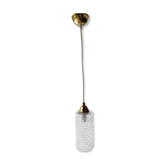 Suspension cylindrique en verre 60