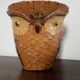 Panière hibou en bambou