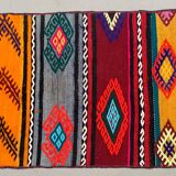 Old Turkish narrow Kilim Runner 250x44 cm shabby chic, vintage kelim
