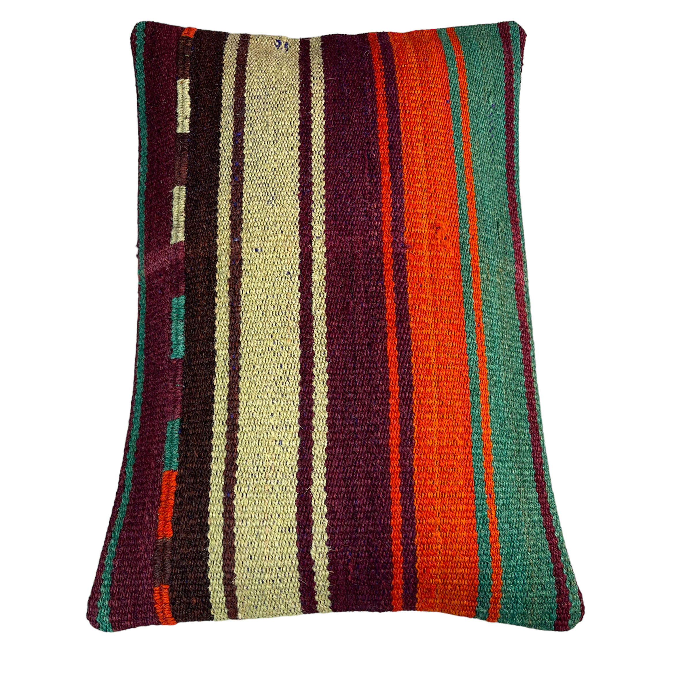 Vintage turkish kilim cushion cover, 30 x 50 cm