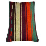 Housse de coussin kilim turc vintage, 30 x 50 cm