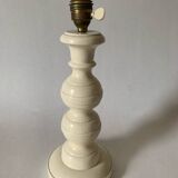 White wood lamp