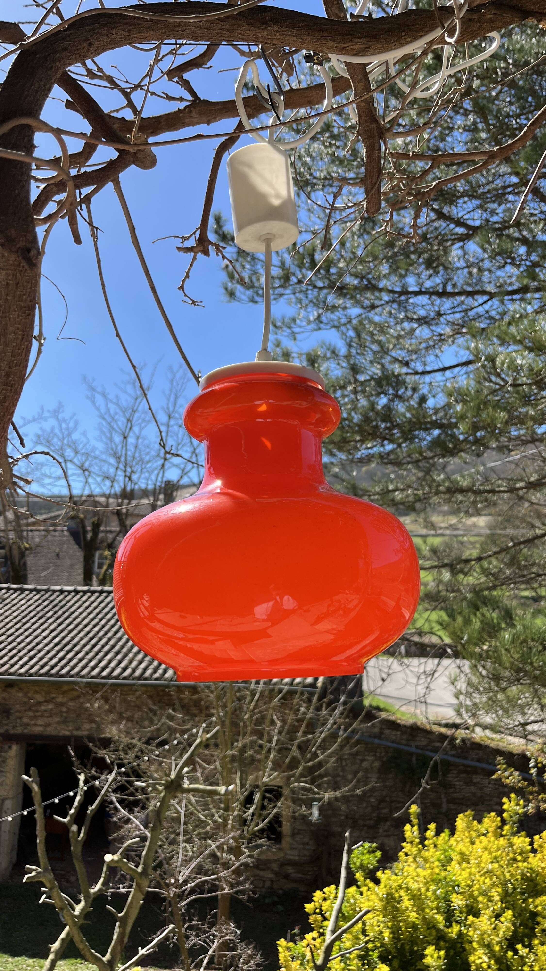 Vintage pendant light
