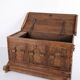 Chest – Oak – Carved details & inlay – c. 1860s