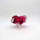 Bowl - Josef Hospodka - Sommerso Bohemian Crystal Pink
