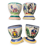 Set of handmade egg cups