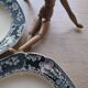4 large Victoria Maestricht plates