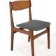 Very nice and solid set of 4 vintage teak chairs - Findahl.