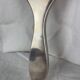 Silver metal hand mirror