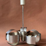Space Age 1970s Steel Pendant Light