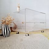 Table roulante Les Invisibles du Marais par David Lange, 1970