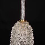 Extraordinary Clear Rostrato Murano Glass Penadant by Barovier & Toso, 1940