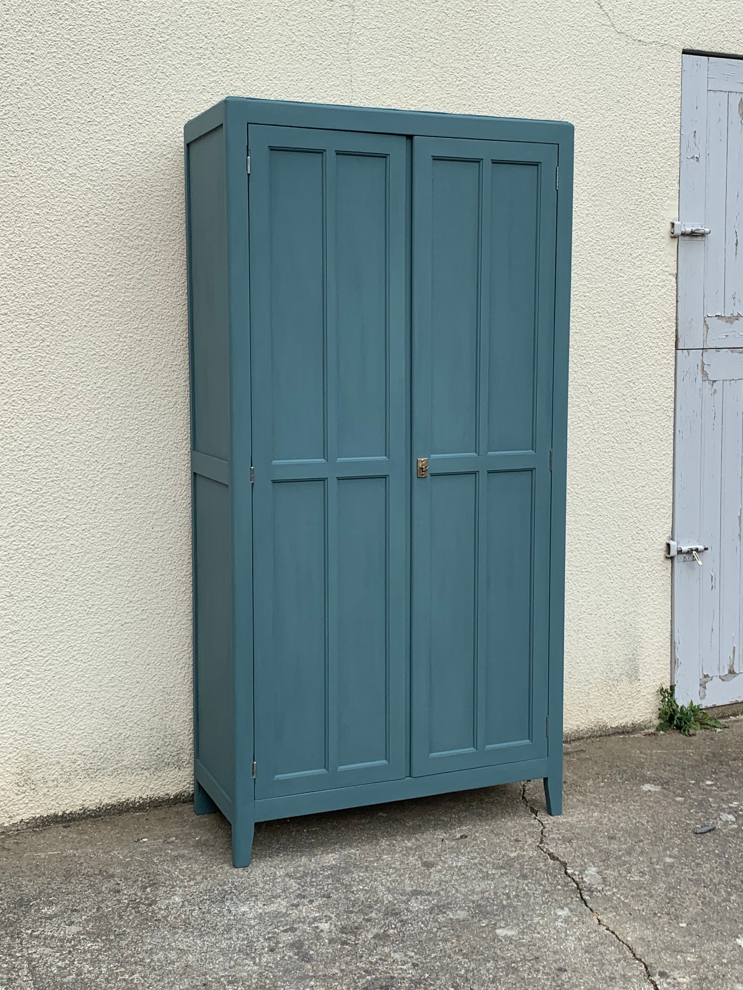 Parisian wardrobe art deco panel 1940