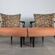 Pair of Esprit Modular Lounge Chairs by Brunati & Zerbaro, 1980s