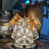 Lampe cubes en verre de stella par poliarte verona desing albino poli " 197