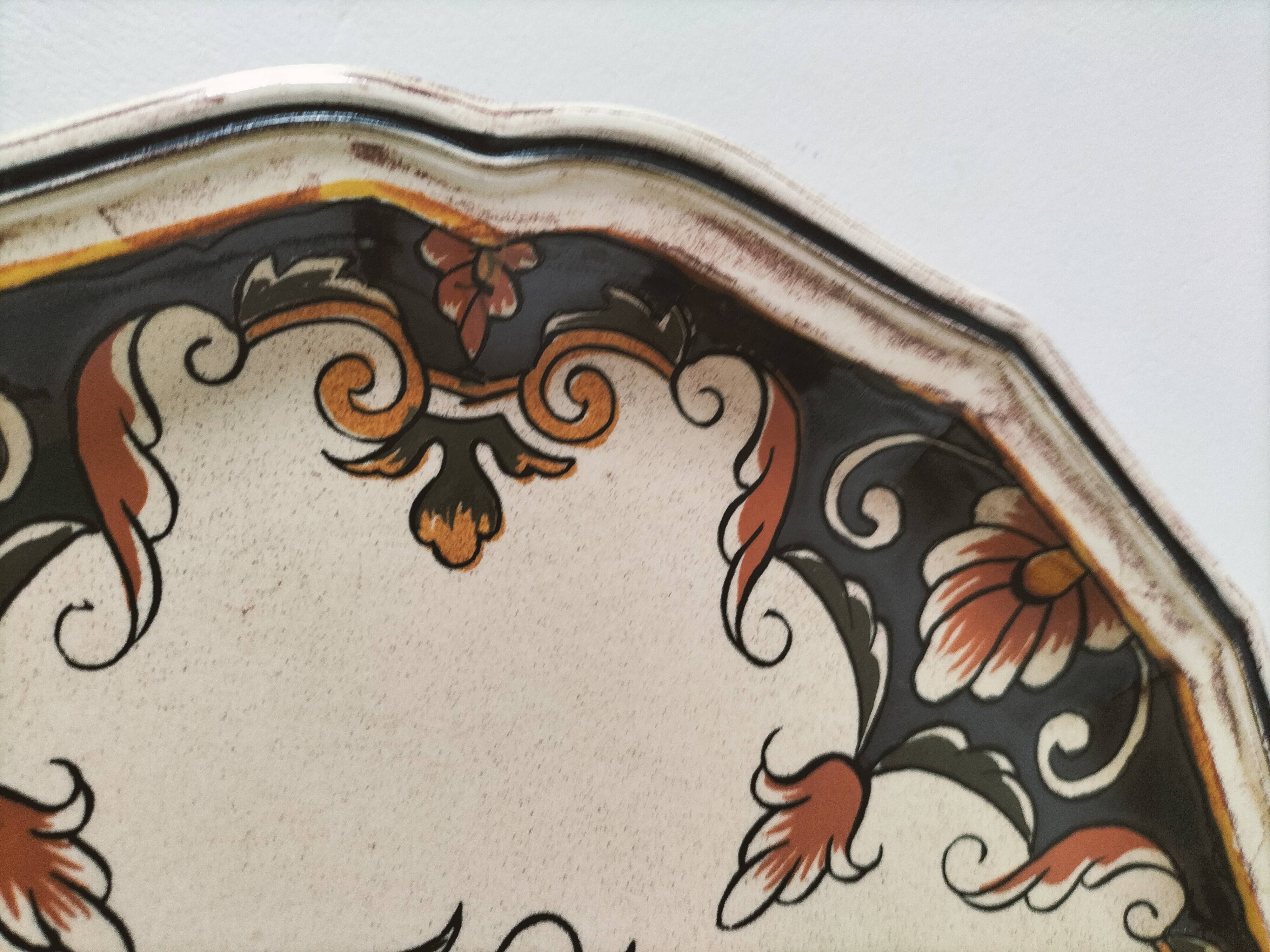 Assiette Buchy Salins France vers 1920–1930