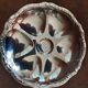 Set of 5 metal oyster plates
