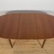 Mid-Century Oval Extendable Teak Dining Table from McIntosh, 1960s