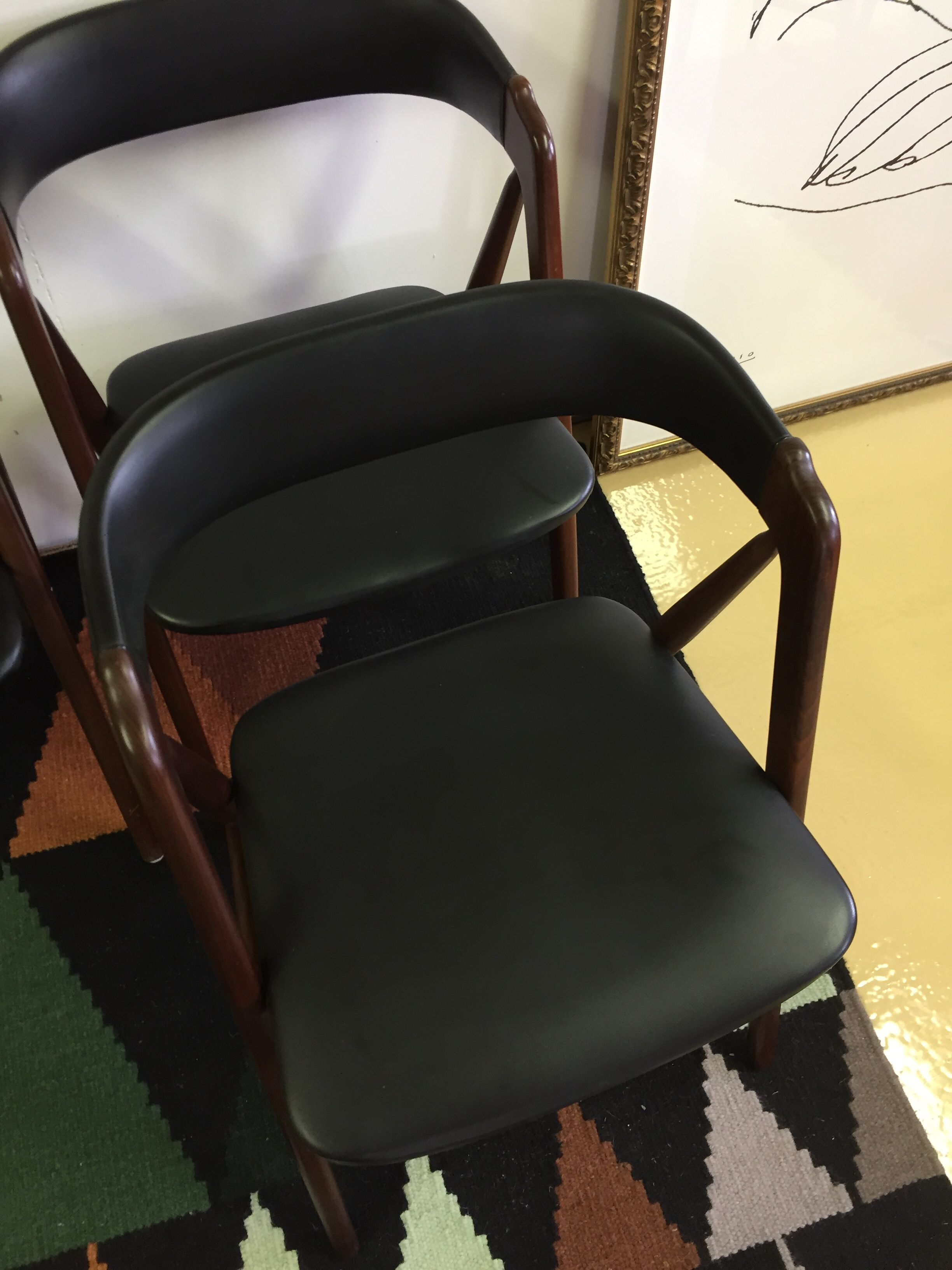 Danish midcentury teak armchair