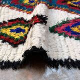 Colorful Moroccan rug Azilal - 190 x 75 cm