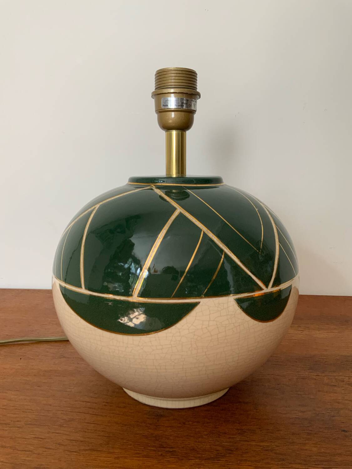 Pied de lampe 80’