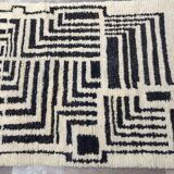 Handmade wool rug Morocco 3 x 2 m