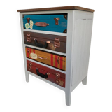 Renovated vintage chest of drawers