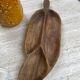 Antique wooden dish
