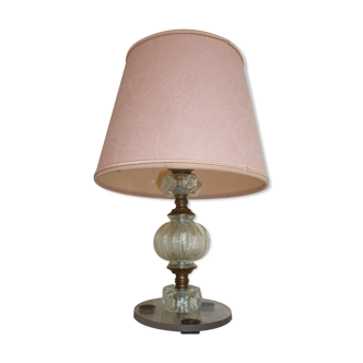 Lampe de table rose