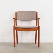 Oak chair, Danish design, 1960s, designer: Poul M Volther, manufacturing: FDB