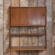 Ergo wall shelf in teak, Vintage Scandinavian 1960s