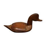 Empty pocket scandinavian "duck", teak, 60s