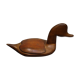 Empty pocket scandinavian "duck", teak, 60s