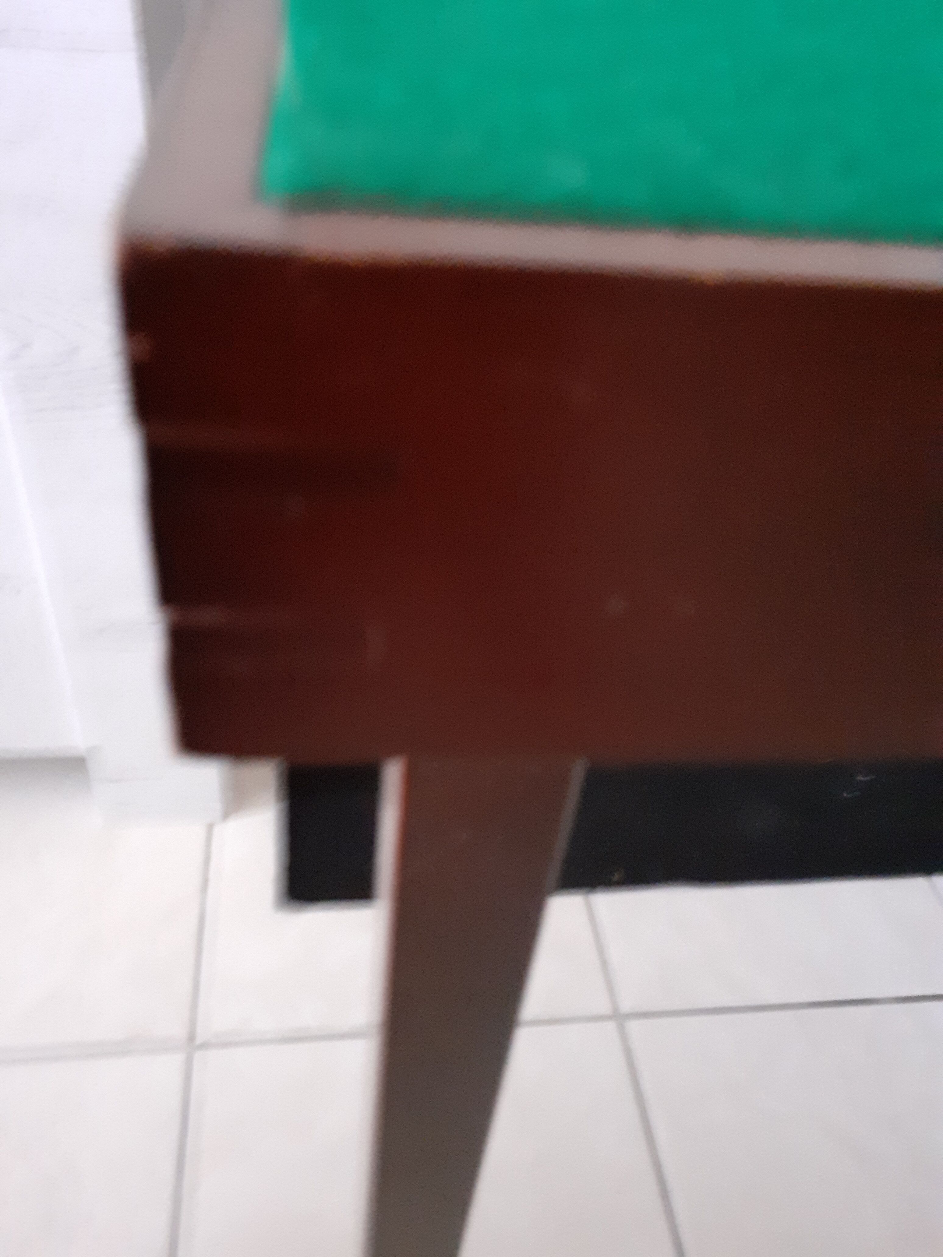 Foldable mahogany bridge table by Smir's