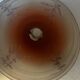 Vintage frosted glass ceiling light - 1950s