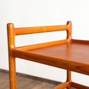 Service trolley and bar Johannes Andersen Silkeborg Denmark Teak