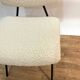 Modernist chair by Pierre Guariche for Huchers Minvielle reupholstered.