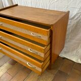 Vintage wood and canning chest of drawers