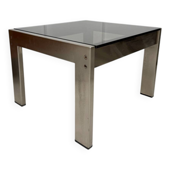 Smoked glass coffee table
