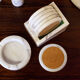 Italian ashtray in Carrara marble