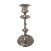 Candlestick former metal silver
