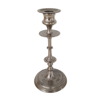 Candlestick former metal silver