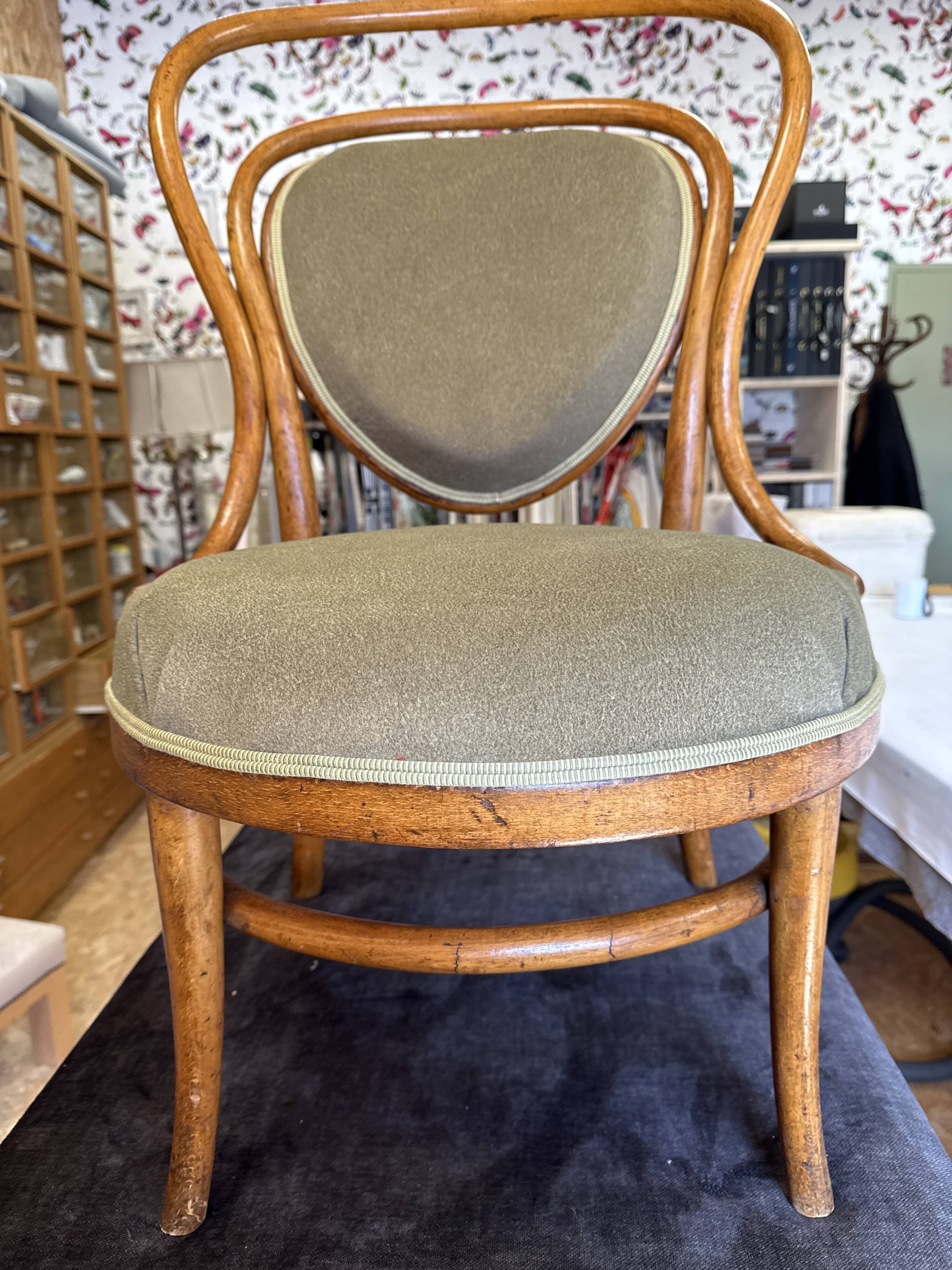 Antique breastfeeding chair