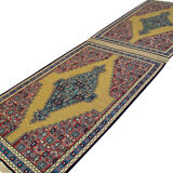 Pair of Yellow Kilims Handmade Persian Flatwoven Area Rugs- 81x115cm