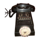 Téléphone en bakélite de 1950 (centrale téléphonique)