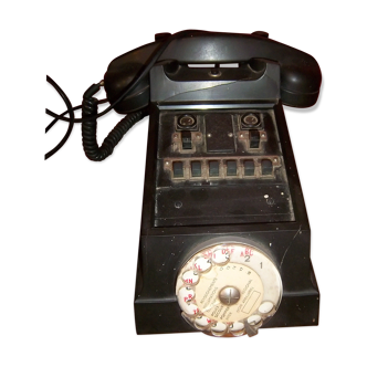 Téléphone en bakélite de 1950 (centrale téléphonique)